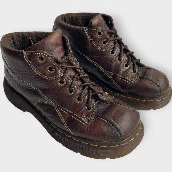 Dr. Martens 12281 Flower Power VTG Y2K 90's Splat Platform US Size 8 Chunky Goth - Picture 3 of 11